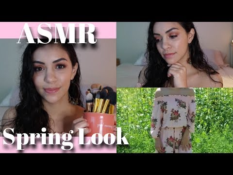 ASMR Full Spring Look 🌺 | Whispered Voice-Over