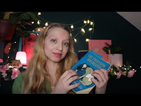 Book Tapping and Page Flipping | ASMR (Soft Spoken)