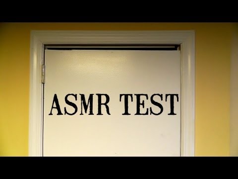 The Official ASMR Trigger Sounds Test for Triggering ASMR