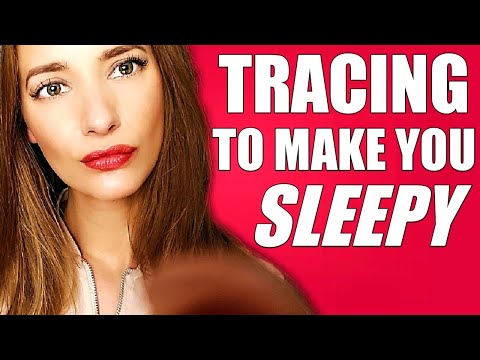 ASMR GENTLE FINGER TRACING & SOFT LAYERED TAPPING TO MAKE YOU SLEEPY