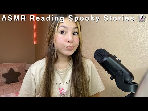 ASMR|Reading Spooky Stories
