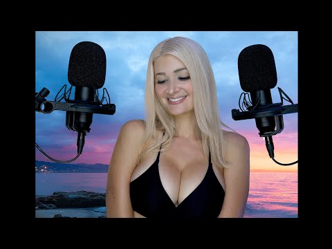 Softest Whispers ASMR | Beach Meditation | Gentle Affirmations and Close Whispering 🌊