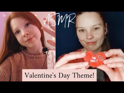 [ASMR] - Pink Valentine’s Day Themed Tapping: Collab w/ Belively ASMR!
