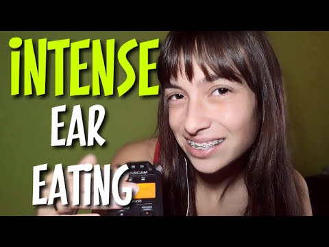 #ASMR #ASMReareating SUPER INTENSE EAR EATING | El Mundo De Cris