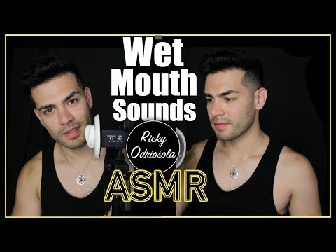 ASMR - Wet Mouth Sounds & Whispering (Ear Eating, Male Whisper, Español)