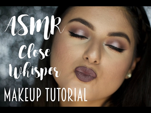 ASMR CLOSE WHISPER Makeup Tutorial | Amy Ali ASMR