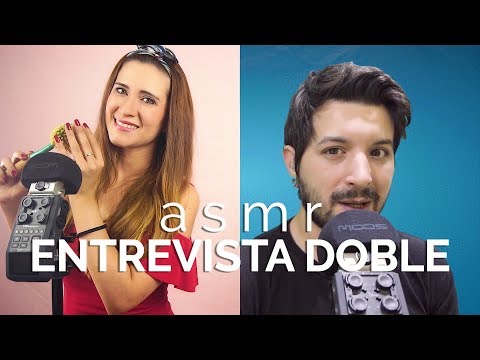ENTREVISTA DOBLE | Asmrtist al descubierto en Youtube! Ft. Sleepy Tingles ASMR | Asmr en español