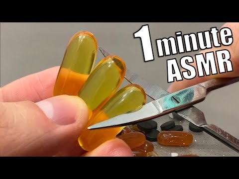 ONE MINUTE ASMR - AGGRESSIVE Pills Destroying 파괴하다 알약