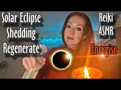 Solar Eclipse Reiki Session | New Moon Aries | Shedding the old, new opportunities | ASMR ☀️🌕
