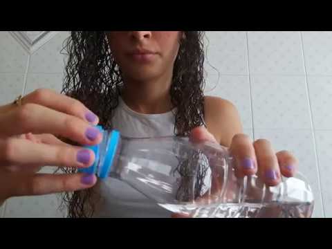 #Asmr - Water Bottle shacking sound 🍶💆🏻‍♀️ (Level 1) - Fan request