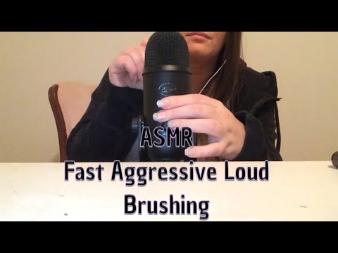 ASMR Aggressive Fast Loud Brushing
