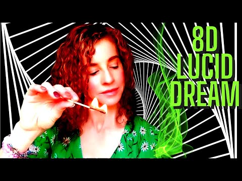 ASMR 8D Lucid Dream Ambient Hypnotic: 360º Conscious Dreaming & Brain Penetrating Tingles | Whisper
