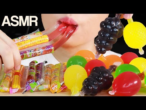 ASMR Tiktok Jelly Challenge Part2 Eating Sounds Mukbang