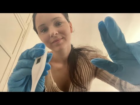 ♡Sweet Nurse Gives You A Cozy Check-Up in Bed POV💕 (ASMR Roleplay)