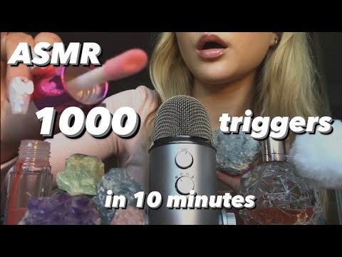 ASMR 1000 triggers in 10 minutes (pt.2)