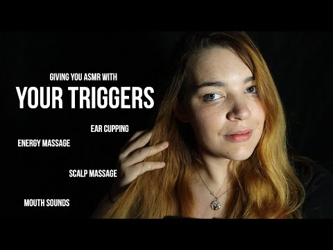 ASMR Making You Tingle using YOUR Triggers | Ear Tapping, Scalp Massage, Hand movements [Binaural]