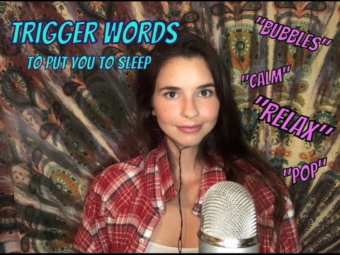 ASMR Trigger Words To Help You Sleep (*hopefully*)