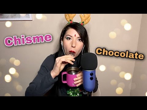 ASMR Chismecito - Comiendo Chocolate y Café | ASMR Gossip - Coffee and Chocolate