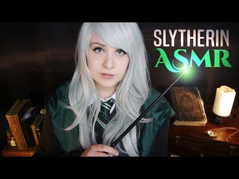 Cosplay ASMR - Harry Potter ~ Slytherin Girl gives you a Spell Lesson - ASMR Neko