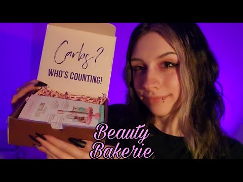 ASMR Beauty Bakerie Haul | unboxing, tapping, whispering