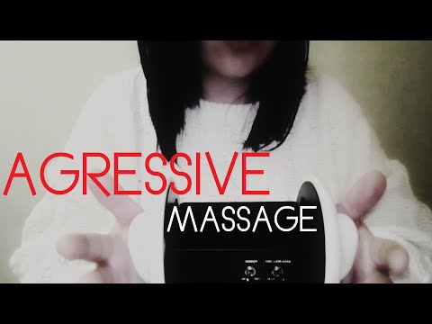 ASMR 3Dio AGRESSIVE massage