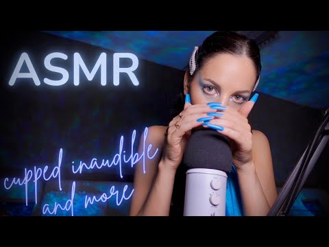 ASMR Ocean Trip on Your Bed 🌊 (cupped inaudible, ocean waves, hand movement with long nails) 💙💙💙
