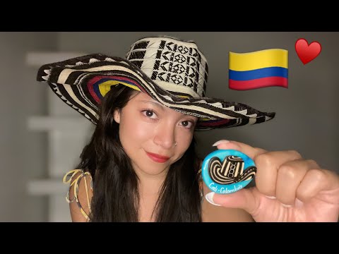 Cosas De COLOMBIA! 🇨🇴 ASMR en Español ~ Recuerditos y Anécdotas