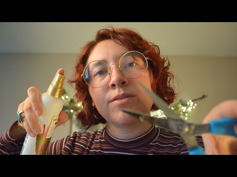 ASMR Cozy Haircut During A Thunderstorm