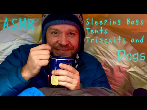 ASMR | Puffy Sleeping Bags, Tents, Triscuits, and Dogs (camping rp)