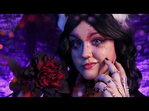 ASMR Wrong Props ❓🤔 Dark Fairy Does Your Makeup (Soft-Spoken Chaotic ASMR Roleplay)