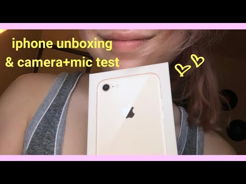 iPhone Unboxing & Camera + Mic Test