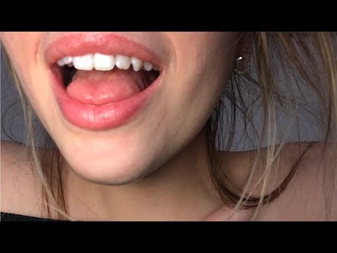 asmr bedtime story // tingly mouth sounds // up close whispers