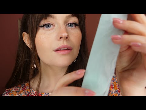ASMR Sticking Things To Your Face - Layered Sounds & Close Up Personal Attention