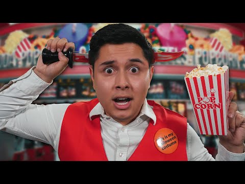 ASMR | The Haunted Movie Theater Roleplay