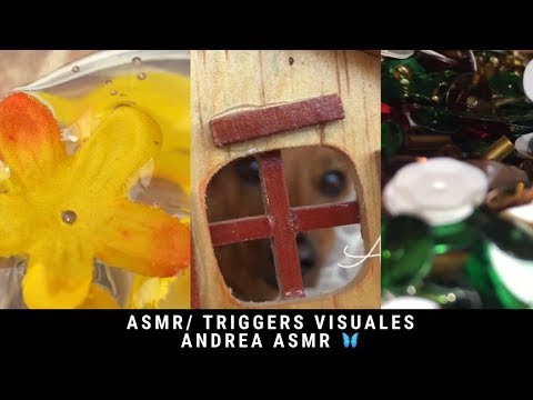 ASMR/ Triggers Visuales/ Sonidos de agua/ Tapping/ Andrea ASMR 🦋