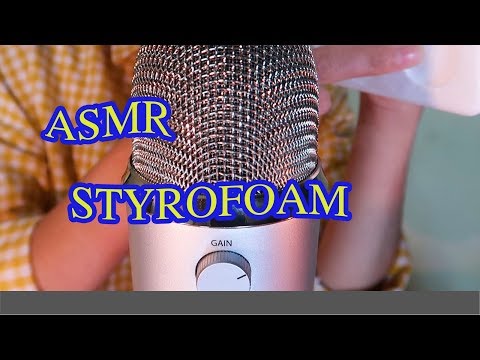 ASMR Sound From Styrofoam - Mieng Xop |ASMR HUYEN