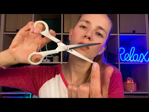 Aggressive Energy Cutting, Pulling, and Plucking w/ Looots of Mouth Sounds (asmr)