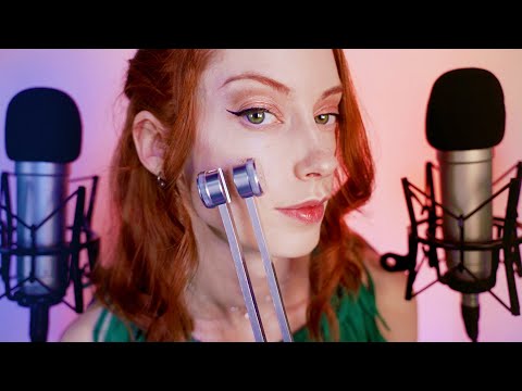 Positive Affirmations / Motivational ASMR With Tuning Fork Humming (No Striking Sounds)