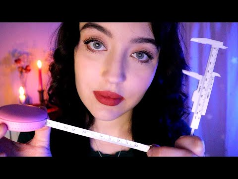 ASMR Measuring Your Face with Different Tools