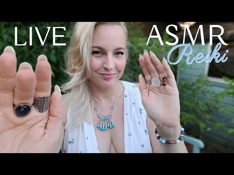 LIVE ASMR REIKI HEALING SESSION for Relaxation and Alignment
