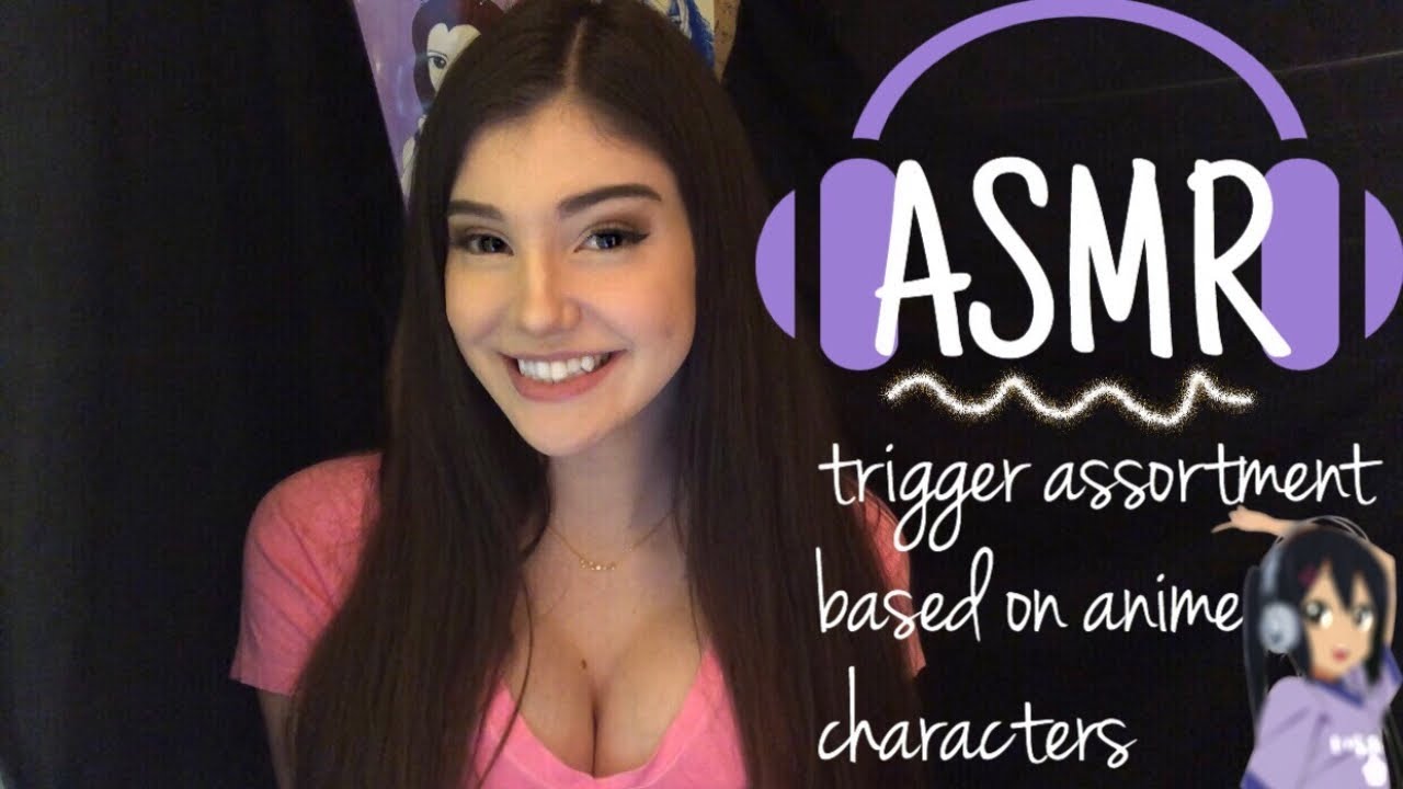 ASMR | Trigger Assortment Based on My Favorite Anime Girls (nail tapping, scratching, etc.)