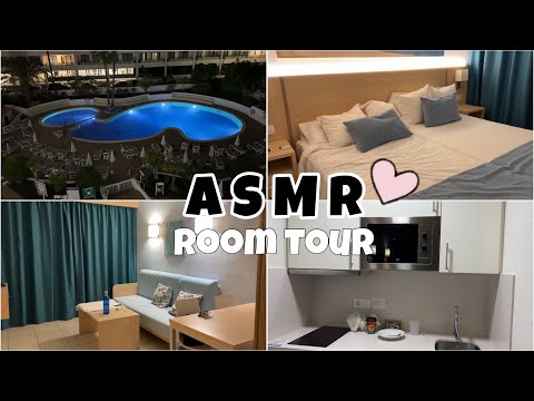 ASMR Hotel Room Tour ~ Lo-fi Tapping, Scratching, Camera Tapping ♡