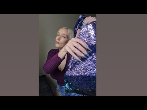 💜ASMR Random Purple Triggers💜✨Requested✨ tapping, scratching and personal attention💜✨