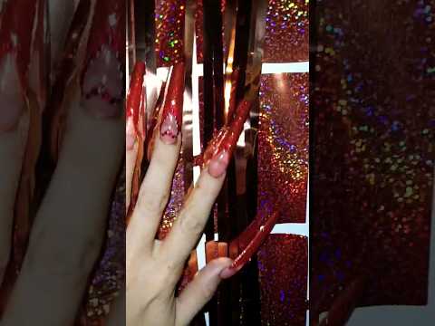ASMR SHORT crinkling sounds with long nails