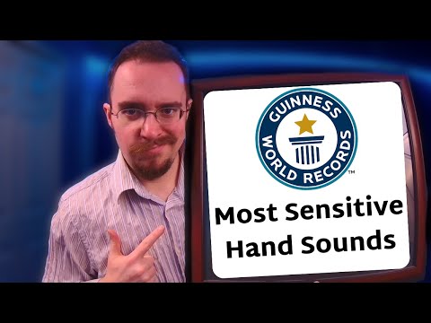 ASMR | Most Sensitive Hand Sounds - World Record 🏅🏆