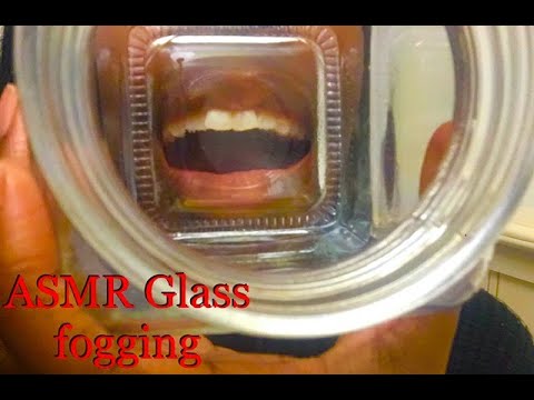 ASMR GLASS FOGGING , GLASS TAPPING , LIPS ~Shanice Asmr