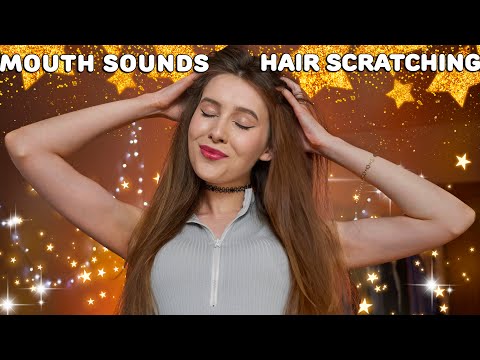ASMR | Fast & Aggressive Mouth Sounds, Hair Sounds & Hair Brushing ⚡️