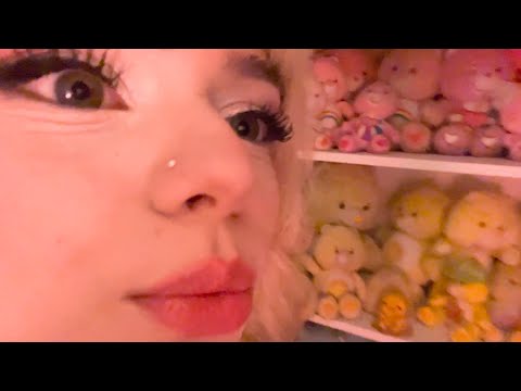 ASMR Obsessed Fan Shows You Her Obsession (care bear tour)