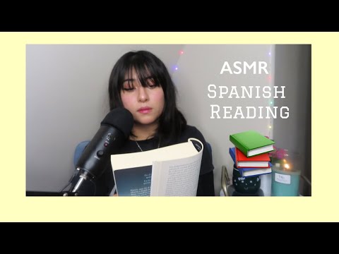 ASMR reading in Spanish just for you