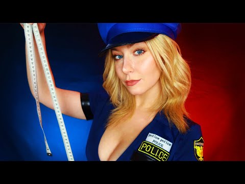 ASMR MEASURING HOW GUILTY YOU ARE 👀🚨 Full Body Measuring & Asking You Personal Questions